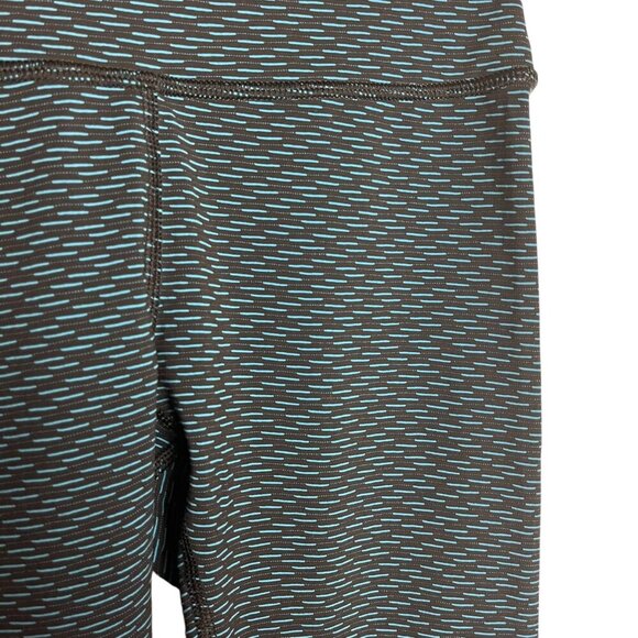 Lululemon Women's 4 High Times Pant Luxtreme Score Jacquard Black Indian Ocean - Picture 4 of 6